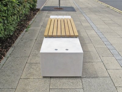 Fortis长凳半长2人平台