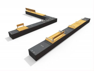 示例Fortis座椅在多个装配配置中