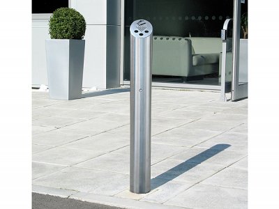 ZEN215天顶缎面抛光不锈钢根固定卷烟系柱