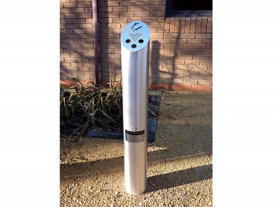 ZEN215天顶根固定缎光不锈钢卷烟盒