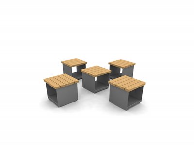 霍洛小立方体座位和桌子安排